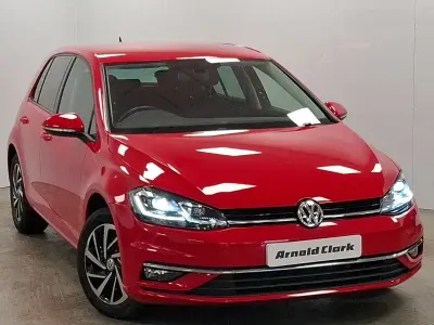 Used VW Golf VII Edition 150 HP (110 kW) 2019 Red Hatchback