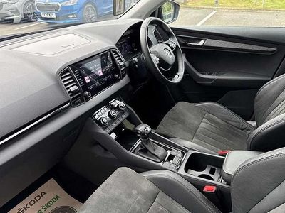 Used Skoda Karoq SE L 150 HP (110 kW) 2023 Black magic pearl effect SUV