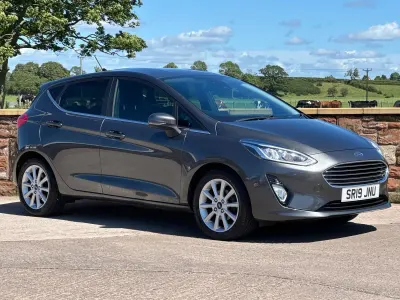 Used Ford Fiesta Titanium 2019 Grey Hatchback