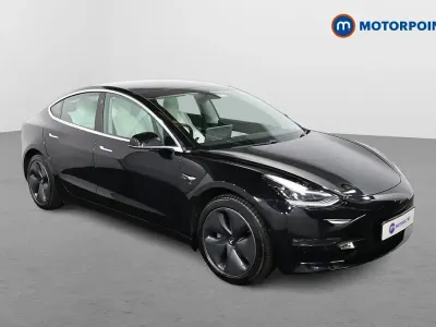 Used Tesla Model 3 Long Range AWD 366 kW (498 HP) 2020 Black Sedan