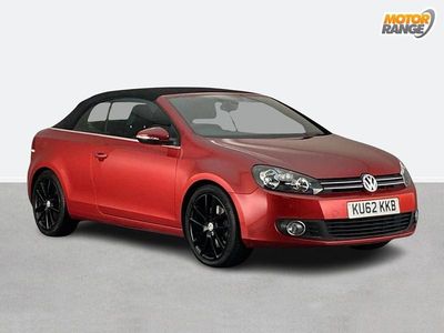 Used VW Golf Cabriolet GT 2012 Red Cabriolet