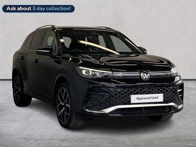 Black Used 2025 VW Tiguan R-line SUV | £37,430 (Expensive)