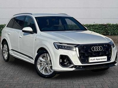 New Audi Q7 S-Line 334 HP (245 kW) 2025 White SUV