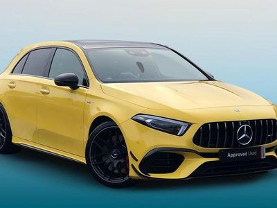 Yellow Used 2020 Mercedes A45 AMG AMG Hatchback | £36,721 (A bit pricey)