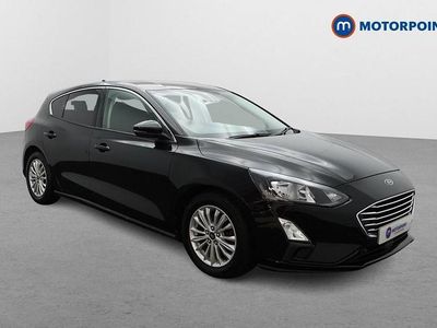Black Used 2020 Ford Focus Titanium Hatchback | £11,149 (Fair price)