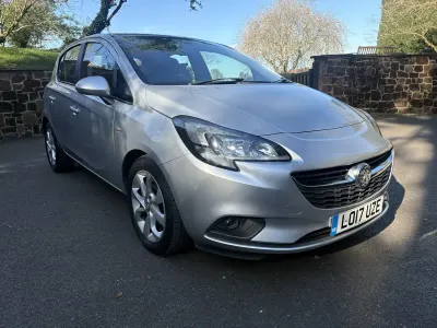 Used Vauxhall Corsa 90 HP (66 kW) 2017 Silver Hatchback