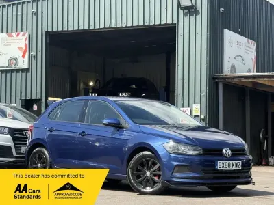 Used VW Polo SE 2018 Blue Hatchback
