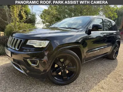 Used Jeep Grand Cherokee Overland 247 HP (181 kW) 2015 Black SUV