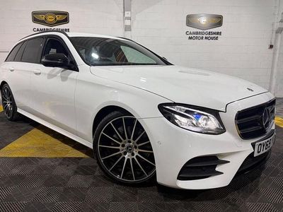 White Used 2019 Mercedes E220 AMG line Estate | £17,850 (Fair price)