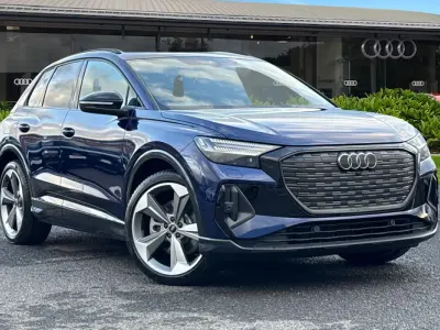 New Audi Q4 e-tron Black Edition 210 kW (286 HP) 2026 Blue SUV