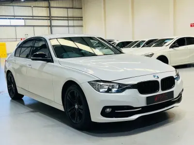 Used BMW 318 Sport Line 136 HP (100 kW) 2015 White Sedan