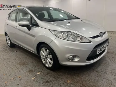 Used Ford Fiesta Zetec 96 HP (70 kW) 2009 Silver Hatchback