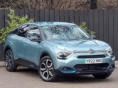 Used Citroën e-C4 Shine 100 kW (136 HP) 2022 Blue Coupe