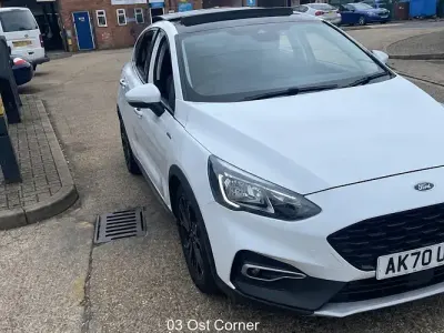 Used Ford Focus Active X 125 HP (91 kW) 2020 White Hatchback