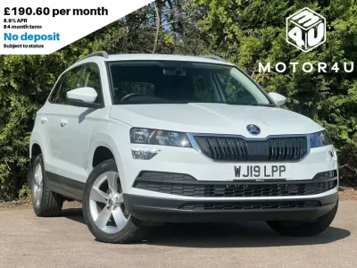 Used Skoda Karoq SE 150 HP (110 kW) 2019 White SUV
