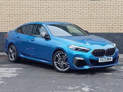 Used BMW M235 Comfort Edition 306 HP (225 kW) 2021 Blue Sedan