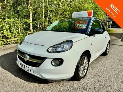 Used Vauxhall Adam Jam 87 HP (63 kW) 2014 White Hatchback