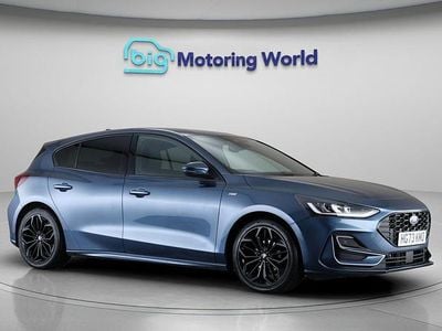 Blue Used 2023 Ford Focus ST-Line X Hatchback | £14,800 (Fair price)