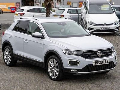 Silver Used 2020 VW T-Roc SEL SUV | £15,995 (Fair price)