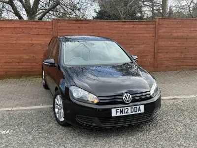 Used VW Golf VII Match 105 HP (77 kW) 2012 Black Hatchback