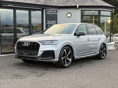 Silver Used 2020 Audi Q7 Black Edition SUV | £30,995 (Expensive)