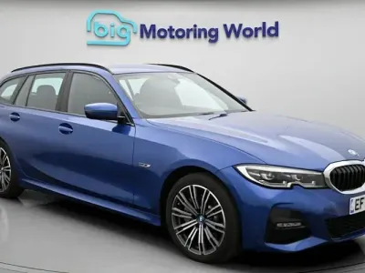 Used BMW 330e M Sport 292 HP (214 kW) 2022 Blue Estate