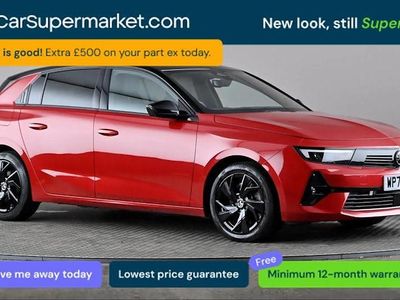 Used Vauxhall Astra GS Line 181 HP (133 kW) 2022 Red Hatchback
