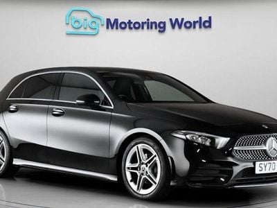 Used Mercedes A200 AMG line 163 HP (119 kW) 2020 Black Hatchback
