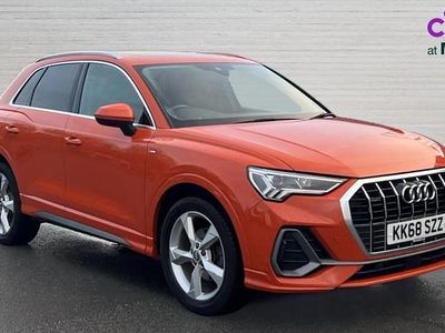 Orange Used 2019 Audi Q3 Comfort SUV | £18,780 (Fair price)