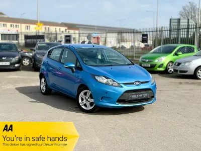Used Ford Fiesta 94 HP (69 kW) 2009 Blue Hatchback
