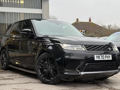 Black Used 2020 Land Rover Range Rover Sport HSE SUV | £32,995 (Super price)