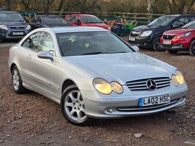 Silver Used 2002 Mercedes CLK320 Elegance Coupe | £1,490