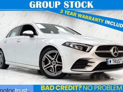 Used Mercedes A200 AMG line 2018 Silver Hatchback