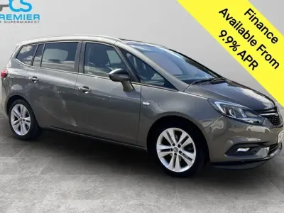 Used Vauxhall Zafira SRi 138 HP (101 kW) 2017 Grey MPV