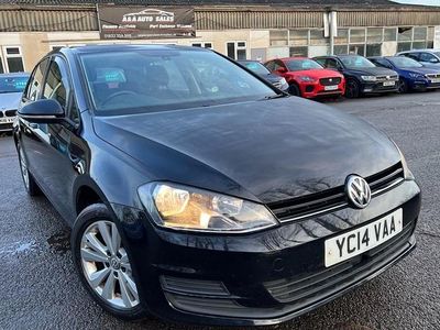 Used VW Golf VII SE 105 HP (77 kW) 2014 Black Hatchback