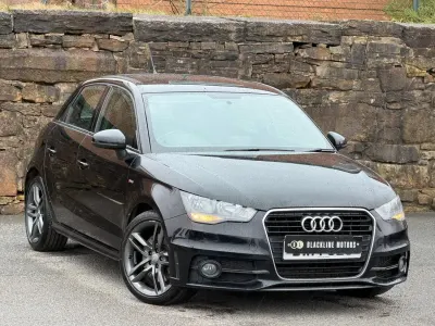Begagnad Audi A1 Sportback S-Line 143 HK (105 kW) 2014 Svart Halvkombi