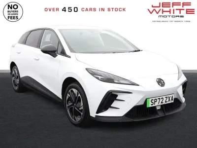 Used MG MG4 EV SE 50 kW (69 HP) 2022 White Hatchback