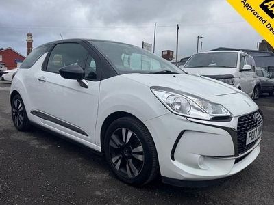 Used DS Automobiles DS3 Chic 82 HP (60 kW) 2017 White Hatchback
