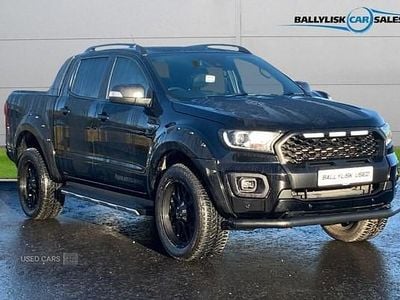 Black Used 2022 Ford Ranger Wildtrack Pickup | £19,950 (Good price)