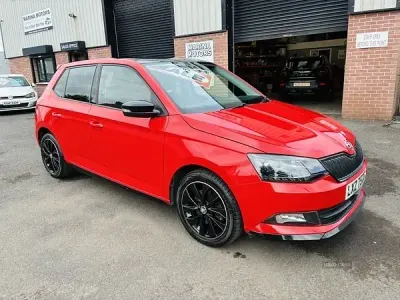 Used Skoda Fabia Monte Carlo 110 HP (80 kW) 2018 Red Hatchback