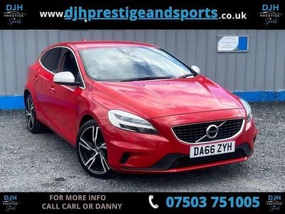 Used Volvo V40 R-Design Pro 120 HP (88 kW) 2016 Red Hatchback