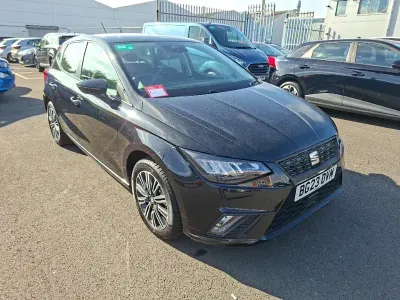 Usata Seat Ibiza SE Technology 95 CV (69 kW) 2023 Nero Utilitaria