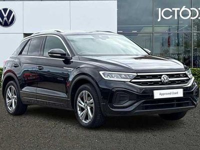 Black Used 2022 VW T-Roc R-line SUV | £21,778 (Fair price)