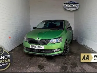 Used Skoda Fabia Monte Carlo 110 HP (80 kW) 2016 Green Hatchback