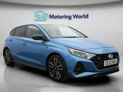 Usado Hyundai i20 N Line 120 CV (88 kW) 2023 Turquesa Utilitario