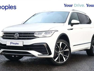 Used VW Tiguan Allspace R-line 2022 White SUV