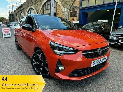 Used Vauxhall Corsa SRi 100 HP (73 kW) 2022 Orange Hatchback