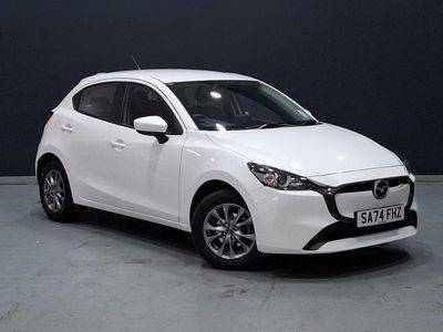 White Used 2024 Mazda 2 Center-Line Hatchback | £14,798 (Fair price)