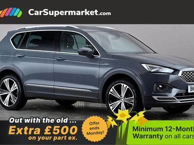 Used Seat Tarraco XCELLENCE Lux 150 HP (110 kW) 2021 Grey SUV