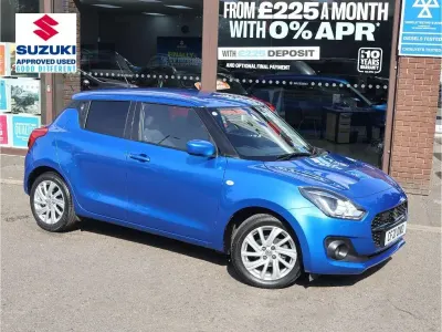 Used Suzuki Swift SZ-T 2021 Blue Hatchback